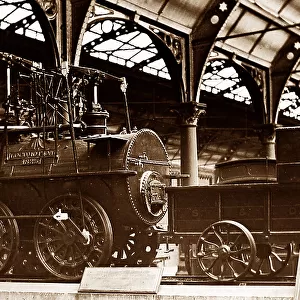 Locomotion railway locomotive, Darlington Station