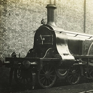 Locomotive no 666 4-2-4 engine