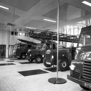 Wandsworth Fire Station Appliance Room Print (London 1940s) Wandsworth Fire Station Appliance Room Print (London 1940s)