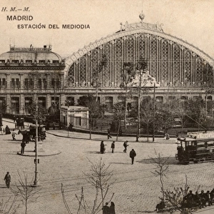Madrid, Spain - Atocha railway station