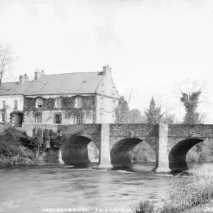Early 20th Century Print of Maguiresbridge, Co Fermanagh