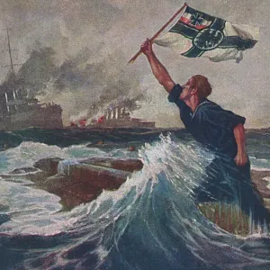 The Last Man Print: German Navy Officer's Courageous Stand The Last Man Print: German Navy Officer's Courageous Stand