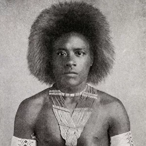 Man of Mangareva, Gambier Islands, French Polynesia