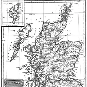 Map / Britain / Scotland