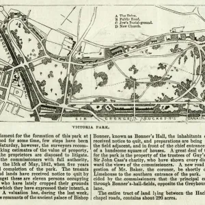 Map of Victoria Park