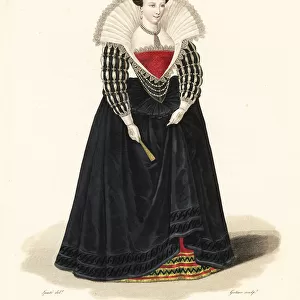 Margaret of Valois, first wife of King Henry IV, 1552-1615