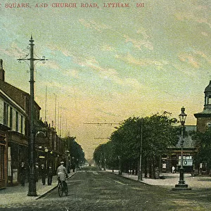 Market Square and Church Road, Lytham, Lancashire