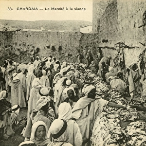 Meat market, Ghardaia