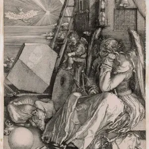 Melancholia Print, a Lithograph Melancholia Print, a Lithograph