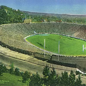 Memorial Stadium. Berkeley. Date: 1923