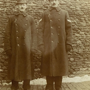 Two Metropolitan Police officers in the street