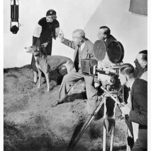 Mary Evans Prints Online Print: Mick the Miller on Film Set Mary Evans Prints Online Print: Mick the Miller on Film Set