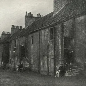 Miners cottages at Blantyre, Lanarkshire