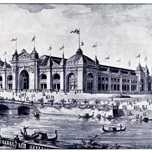 Mines and Mining Building, Worlds Fair Exhibition, Chicago