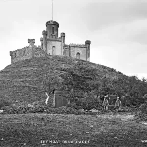 Early 20th Century Print of The Moat, Donaghadee Early 20th Century Print of The Moat, Donaghadee