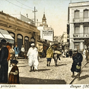 Morocco - Tangiers - Main Street