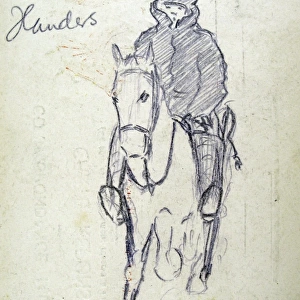 Mounted Police Somewhere in Flanders