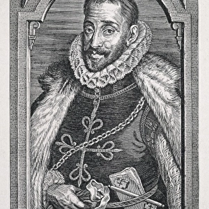 MOURA, Crist󢡬de (1538-1613). Portuguese politician