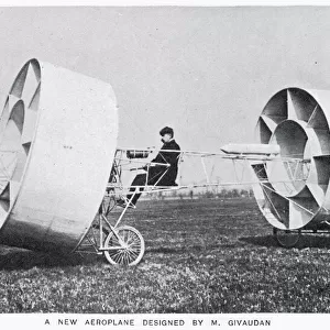 The multicellular tractor tandem flying machine, built at Villefranche
