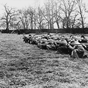 Musket instruction, World War I