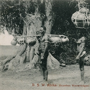 Namibia - Ovambo water carriers