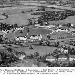 National Childrens Home (NCH), Harpenden - aerial view