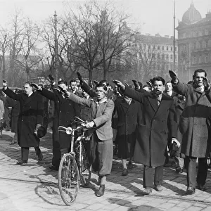 National Socialist student rally - Anschluss