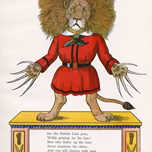 The Neglected Lion. The British Lion as Struwwelpeter