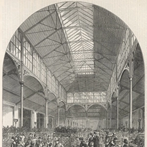 The New Flower Market, Covent Garden, London, 1872