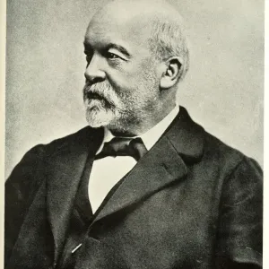 Gottlieb Daimler Print, Late 19th Century Gottlieb Daimler Print, Late 19th Century