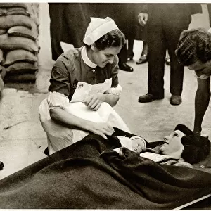 New mother evacuated from hospital 1939
