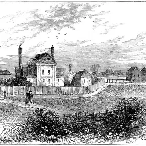 New River Head Print, 1609 New River Head Print, 1609