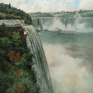 Niagara Falls Print, c1899 Niagara Falls Print, c1899