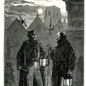 Night watchman and bellman, London