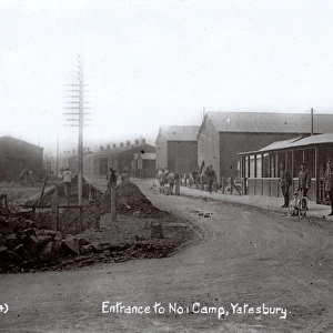 No. 1 Camp, Yatesbury, near Calne, Wiltshire, WW1