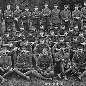 Officers Training Corps, Harrow School, WW1