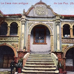 Oldest house in La Paz, Bolivia, South America