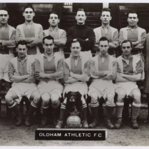 Oldham Athletic FC football team 1936