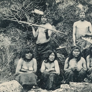 Ona Indians of the Tierra del Fuego, Argentina