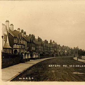 Oxford Road, Moseley, Birmingham, SparkhillStaffordshire, England. Date: 1909