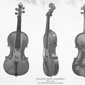 Paganinis violin by Guarnerius