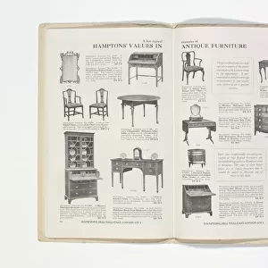 Pages from Hamptons catalogue, c. 1929-1930
