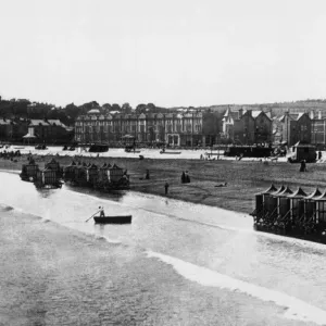 Paignton Sea Front Print, 1895 Paignton Sea Front Print, 1895