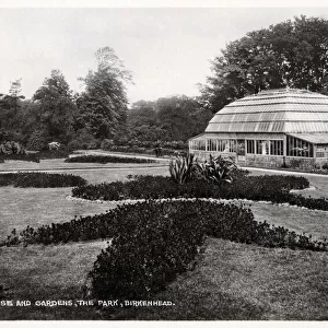 Palm House and Gardens, The Park, Birkenhead, Merseyside