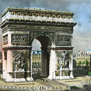 Paris, France - Arc de Triomphe de L Etoile (1806-1836)