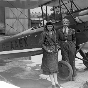 Pauline Gower (1910-1947) (left) and Dorothy Spicer