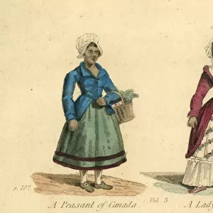 Peasant Woman and Lady of Canada