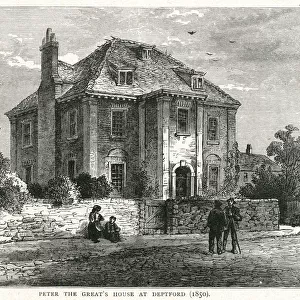 Peter the Great House at Deptford 1850