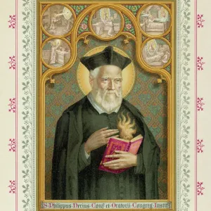 Print of Philip Neri Print of Philip Neri