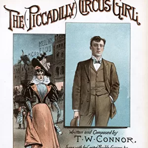 The Piccadilly Circus Girl, by T W Connor